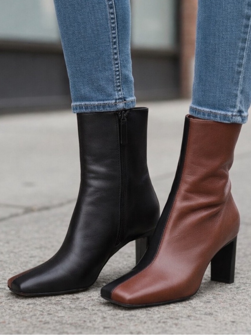 Wandler Two-Tone Boots